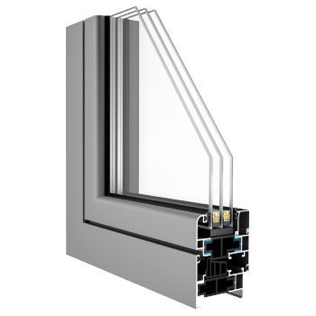 ES65 高效隔热铝合金窗系统
