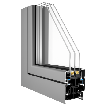 ES75 高效隔热铝合金窗系统