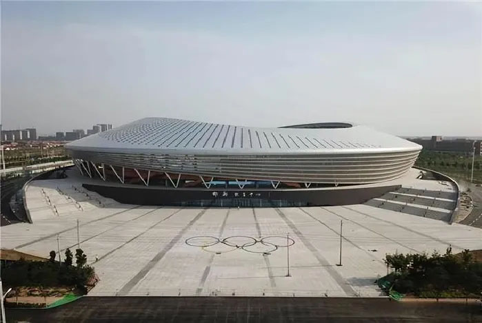 邯郸新地标——邯郸市体育中心<br>（合作项目：门窗幕墙工程）